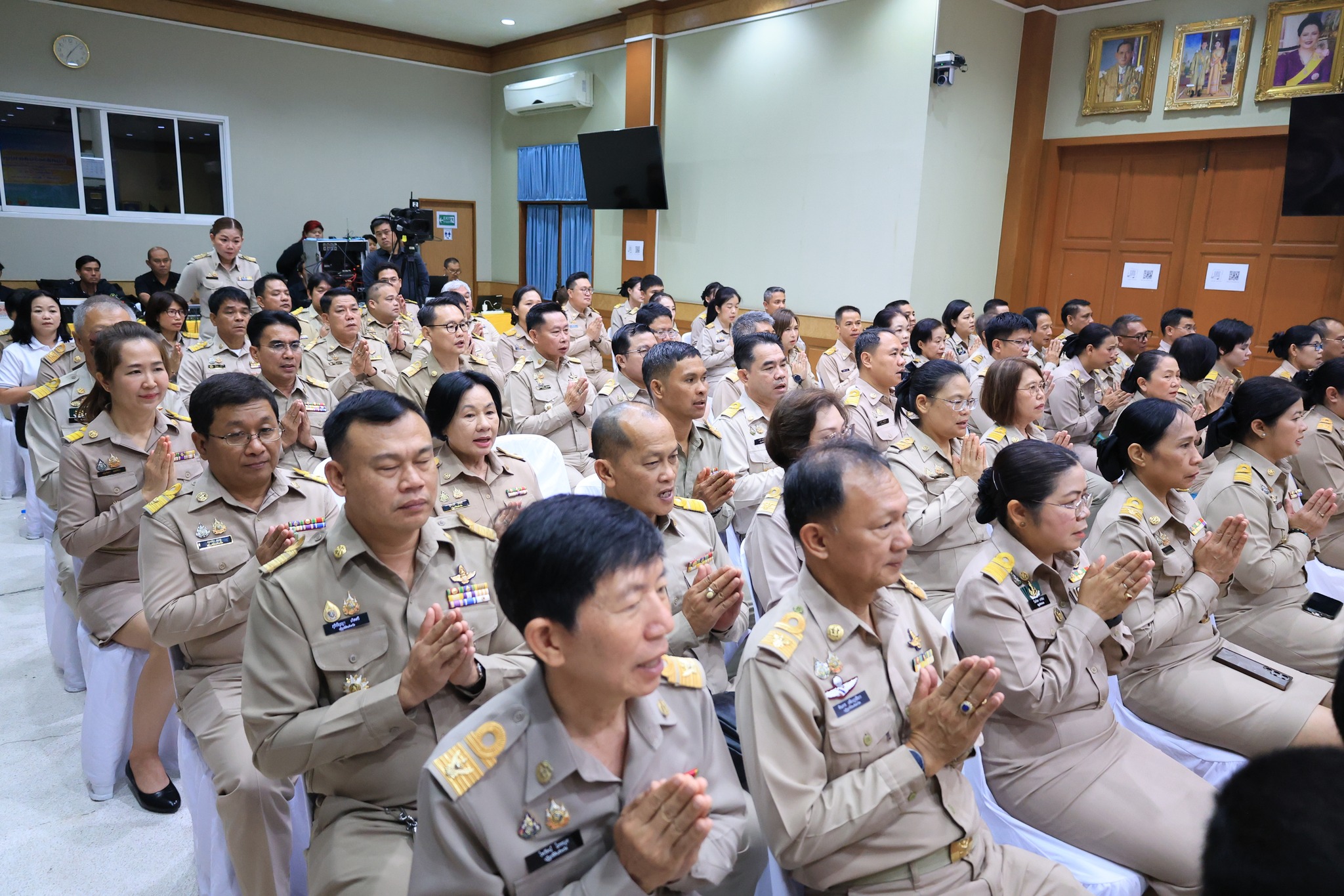 title - ส.ป.ก. จัดพิธีสักการะสิ่งศักดิ์สิทธิ์และพิธีสงฆ์ในโอกาสวันคล้ายวันสถาปนาครบรอบ 51 ปี